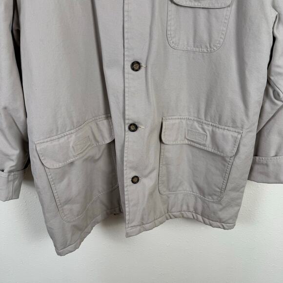 Vintage 90s Cherokee Men Barn Coat Size Medium Chore Field Hunting Oarsman Ranch - Picture 3 of 9